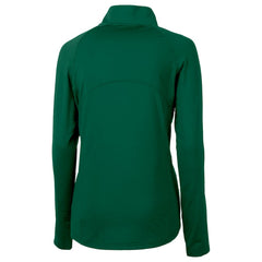 Colorado Rockies Cutter & Buck Women's City Connect Adapt Eco Knit Recycled Half-Zip Pullover Top - Hunter Green - MLB Discount