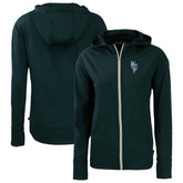 Kansas City Royals Cutter & Buck Women's City Connect Daybreak Eco Recycled Full-Zip Hoodie - Navy - MLB on Sale