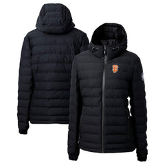 San Francisco Giants Cutter & Buck Women's City Connect Mission Ridge Repreve Eco Insulated Full-Zip Puffer Jacket - Black - MLB Online