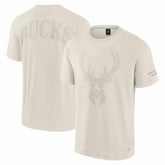 Milwaukee Bucks Elements Iconic T-Shirt Cream | Fanatics online