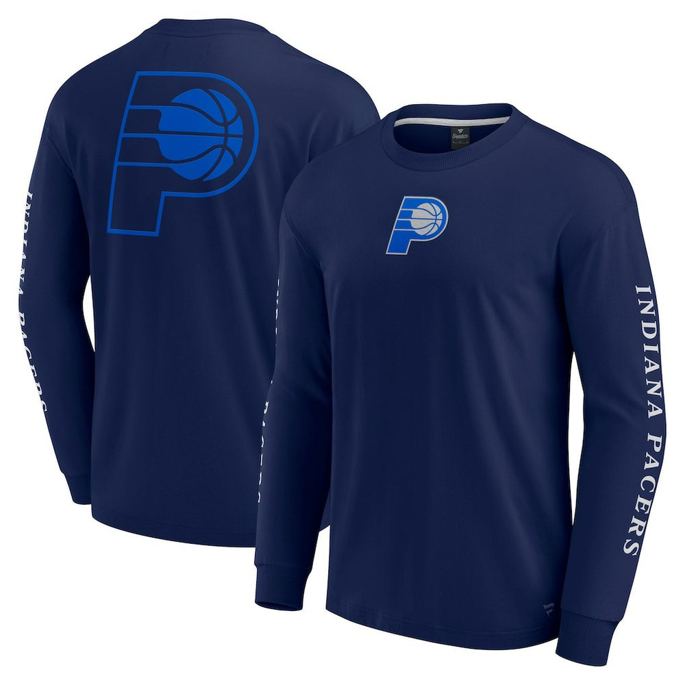 Indiana Pacers Elements Strive Long Sleeve T-Shirt Navy | Fanatics outlet