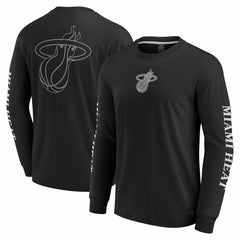 Miami Heat Elements Strive Long Sleeve T-Shirt Black | Fanatics Lifestyle