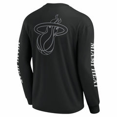 Miami Heat Elements Strive Long Sleeve T-Shirt Black | Fanatics Lifestyle