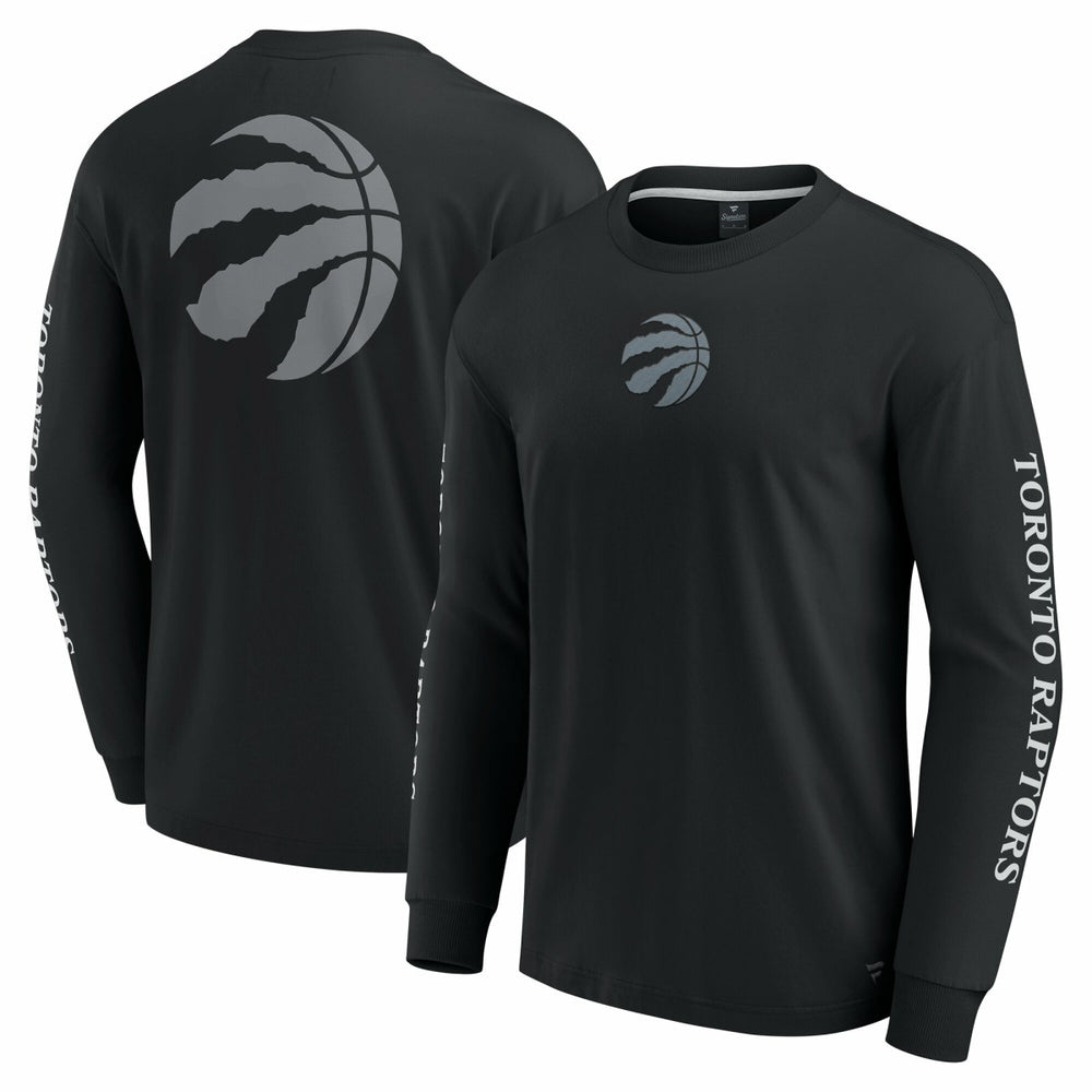 Toronto Raptors Elements Strive Long Sleeve T-Shirt Black | Fanatics Lifestyle