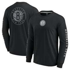 Brooklyn Nets Elements Strive Long Sleeve T-Shirt Black | Fanatics online