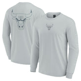 Chicago Bulls Elements Strive Long Sleeve T-Shirt for sale Gray | Fanatics online