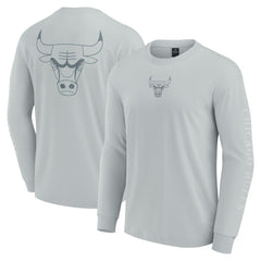 Chicago Bulls Elements Strive Long Sleeve T-Shirt for sale Gray | Fanatics online