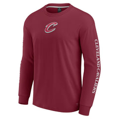 Cleveland Cavaliers Elements Strive Long Sleeve T-Shirt for sale Wine | Fanatics discount