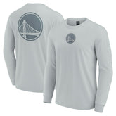 Golden State Warriors Elements Strive Long Sleeve T-Shirt for sale Gray | Fanatics discount