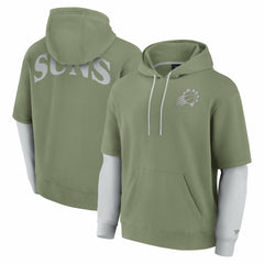 Phoenix Suns Elements Sleek Pullover Hoodie Olive | Fanatics discount