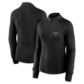 Chicago Bulls Women's Elements Match Raglan Quarter-Zip Top for sale Black | Fanatics Near Me