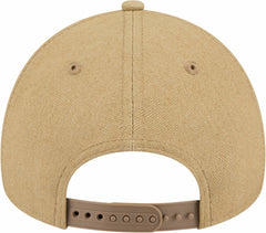 Chicago Cubs New Era Logo Essentials 9FORTY A-Frame Adjustable Hat - Khaki - New Era on Sale