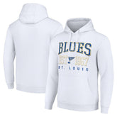 St. Louis Blues Starter Retro Graphic Pullover Hoodie - White - NHL 201066255