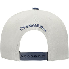 New York Yankees Mitchell & Ness Knock Out Panel Snapback Hat - Gray - Mitchell & Ness on Sale