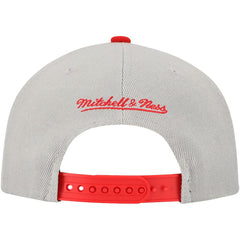 St. Louis Cardinals Mitchell & Ness Knock Out Panel Snapback Hat - Gray - Mitchell & Ness Discount