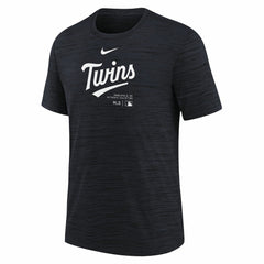Minnesota Twins Nike Youth Authentic Collection Practice Performance T-Shirt - Navy - Nike Sale