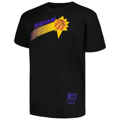 Phoenix Suns Big & Tall Hardwood Classics Vintage Logo T-Shirt Black | Mitchell & Ness discount