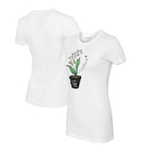 Colorado Rockies Tiny Turnip Women's Lilies & Ladybugs T-Shirt - White - MLB Online