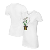 San Diego Padres Tiny Turnip Women's Lilies & Ladybugs T-Shirt - White - MLB Online