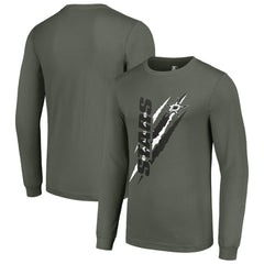 Dallas Stars Starter Color Scratch Long-Sleeve T-Shirt - Green - NHL 201074710