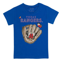 Texas Rangers Tiny Turnip Youth Butterfly Glove T-Shirt - Royal - MLB Online