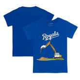 Kansas City Royals Tiny Turnip Youth Excavator T-Shirt - Royal - MLB Lifestyle