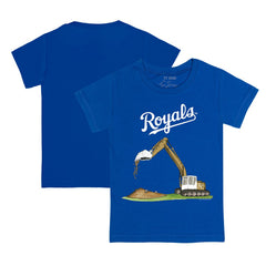 Kansas City Royals Tiny Turnip Youth Excavator T-Shirt - Royal - MLB Lifestyle