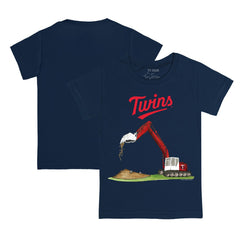 Minnesota Twins Tiny Turnip Youth Excavator T-Shirt - Navy - MLB Online