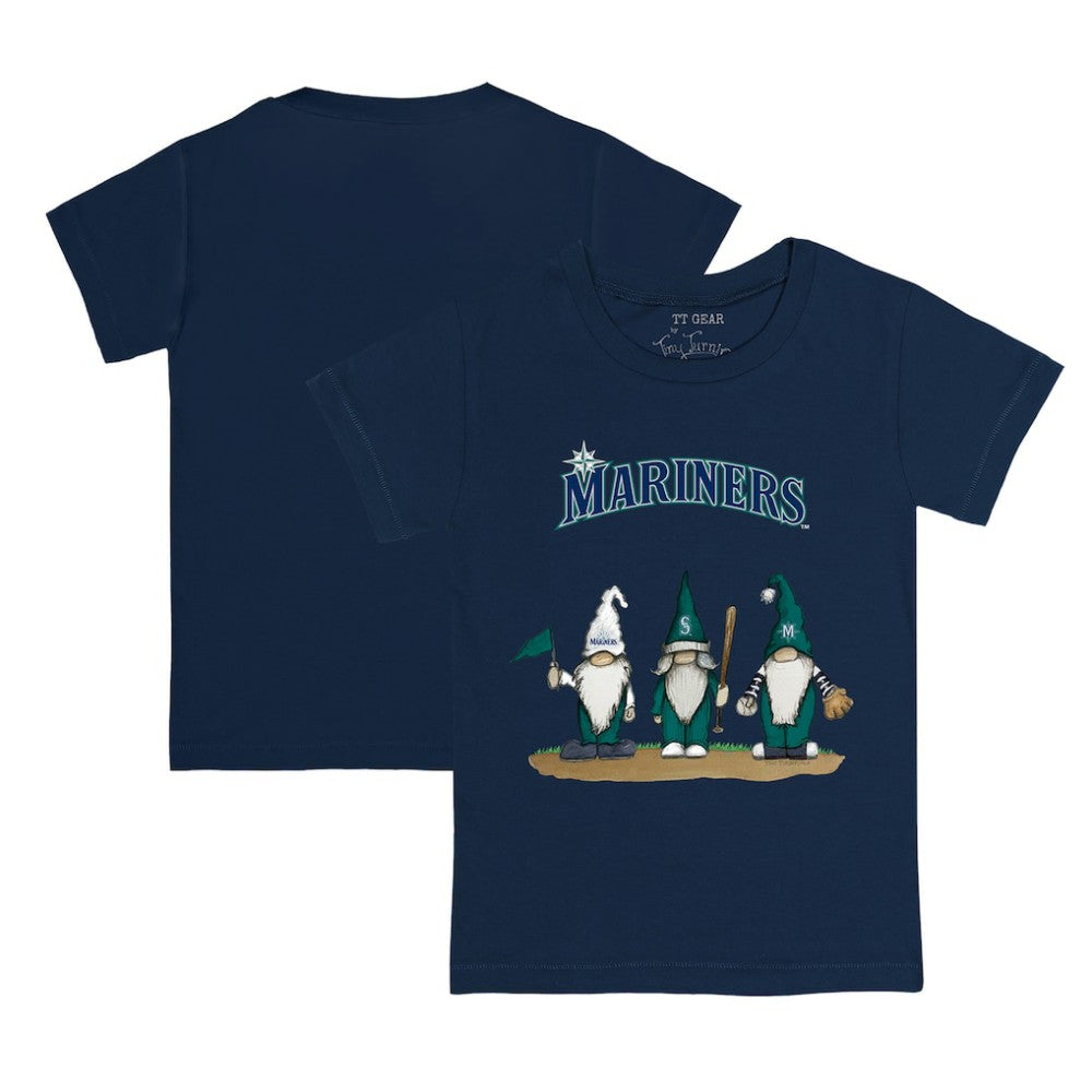 Seattle Mariners Tiny Turnip Youth Gnomes T-Shirt - Navy - MLB on Sale