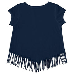 Washington Nationals Tiny Turnip Girls Youth Mermaid Fringe T-Shirt - Navy - MLB Online