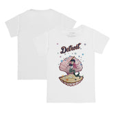 Detroit Tigers Tiny Turnip Youth Mermaid T-Shirt - White - MLB Lifestyle