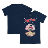 Cleveland Guardians Tiny Turnip Youth Mermaid T-Shirt - Navy - MLB Sale