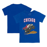 Chicago Cubs Tiny Turnip Youth Monster Truck T-Shirt - Royal - MLB Sale