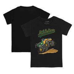 Athletics Tiny Turnip Youth Monster Truck T-Shirt - Black - MLB Sale