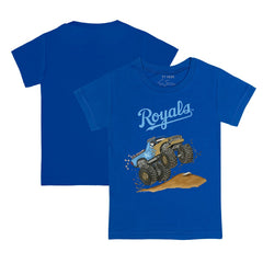 Kansas City Royals Tiny Turnip Youth Monster Truck T-Shirt - Royal - MLB Sale