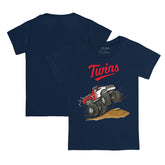 Minnesota Twins Tiny Turnip Youth Monster Truck T-Shirt - Navy - MLB Discount