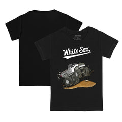 Chicago White Sox Tiny Turnip Youth Monster Truck T-Shirt - Black - MLB Discount