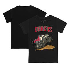 Arizona Diamondbacks Tiny Turnip Youth Monster Truck T-Shirt - Black - MLB Discount