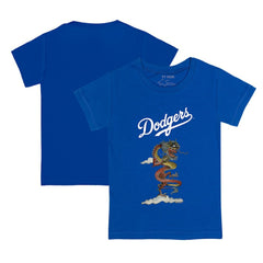 Los Angeles Dodgers Tiny Turnip Youth 2024 Year of the Dragon T-Shirt - Royal - MLB on Sale