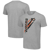 Philadelphia Flyers Starter Color Scratch T-Shirt - Heather Gray - NHL 201076162