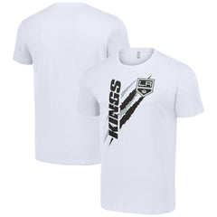 Los Angeles Kings Starter Color Scratch T-Shirt - White - NHL 201076172