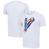 New York Islanders Starter Color Scratch T-Shirt - White - NHL 201076173