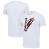 Ottawa Senators Starter Color Scratch T-Shirt - White - NHL 201076180