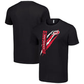 Carolina Hurricanes Starter Color Scratch T-Shirt - Black - NHL 201076186