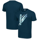 Seattle Kraken Starter Color Scratch T-Shirt - Deep Sea Blue - NHL 201076192