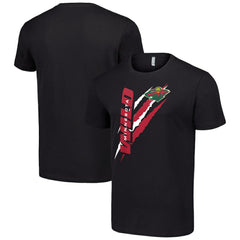 Minnesota Wild Starter Color Scratch T-Shirt - Black - NHL 201076197