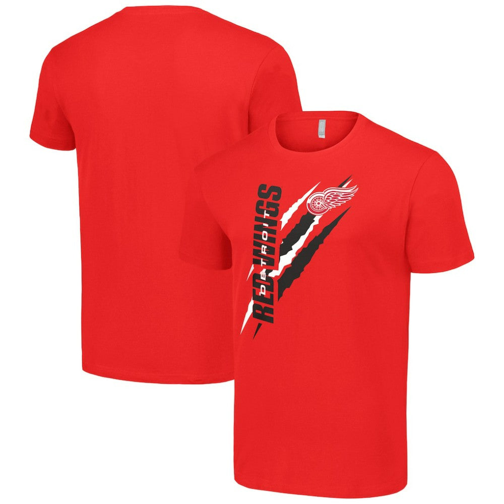 Detroit Red Wings Starter Color Scratch T-Shirt - Red - NHL 201076222