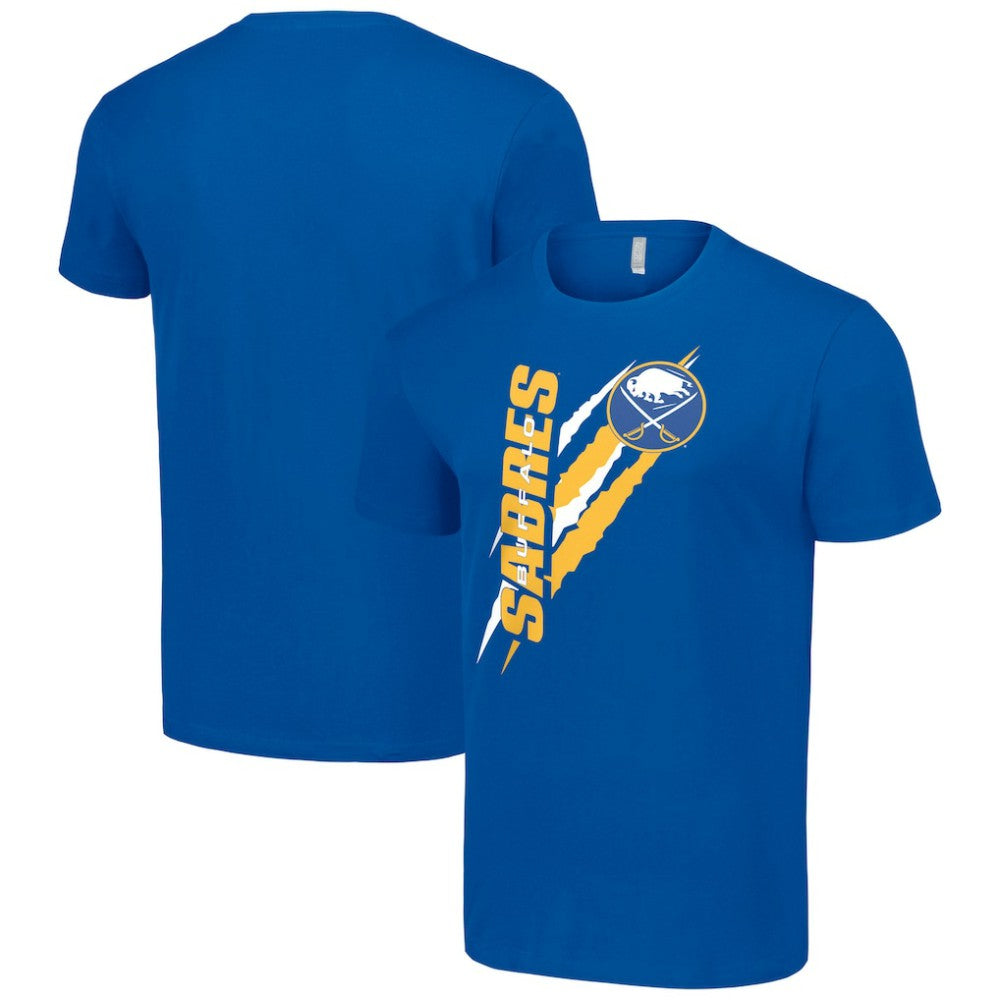 Buffalo Sabres Starter Color Scratch T-Shirt - Royal - NHL 201076223