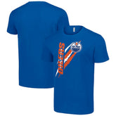 Edmonton Oilers Starter Color Scratch T-Shirt - Royal - NHL 201076225
