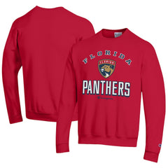 Florida Panthers Champion Eco Powerblend Crewneck Sweatshirt - Red - NHL 201078087